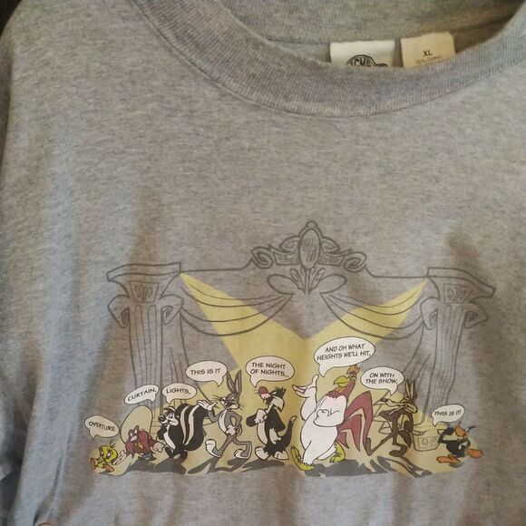 VTG 90s 1991 Looney Tunes Acme Label Tee T Shirt X-Large XL Extra Large Rare - Picture 3 of 12